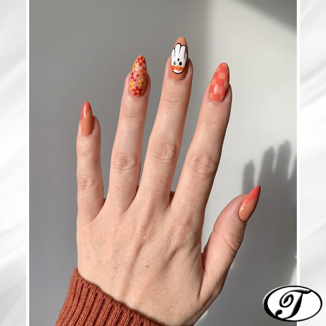 Halloween Nail Art Design